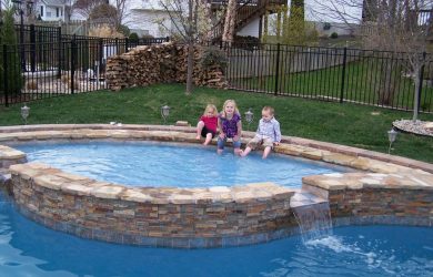 Fiberglass Ledge for Charm 30 pool