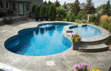 Fiberglass Ledge for Charm 30 pool