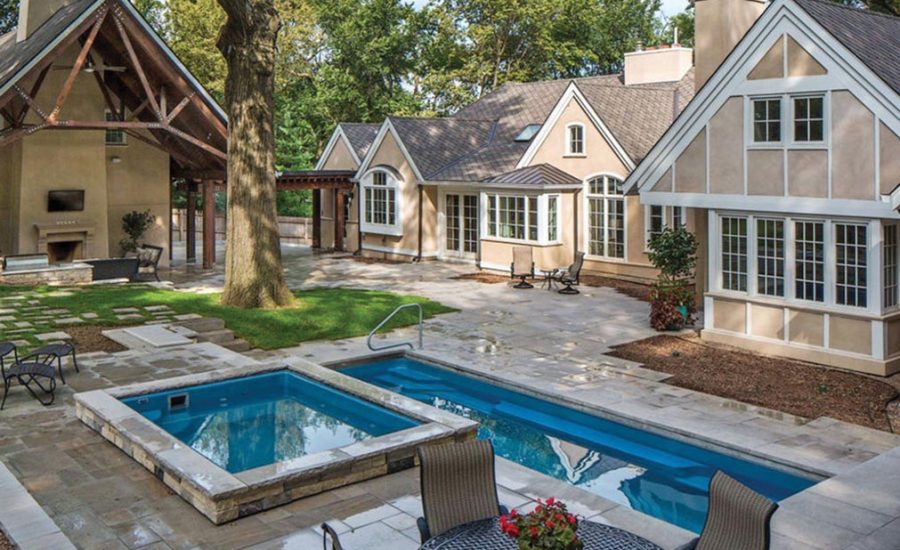 Grace 25 fiberglass plunge pool