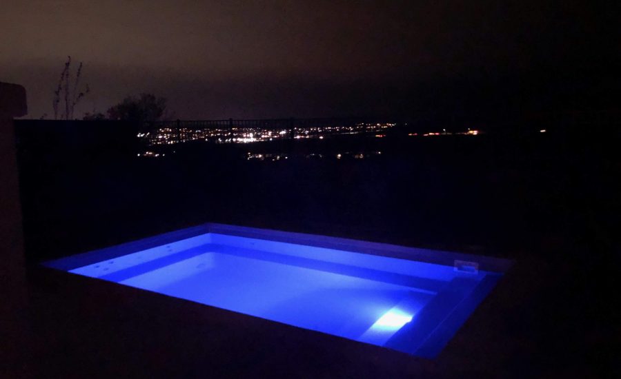 Radiance 16 fiberglass plunge pool rendering