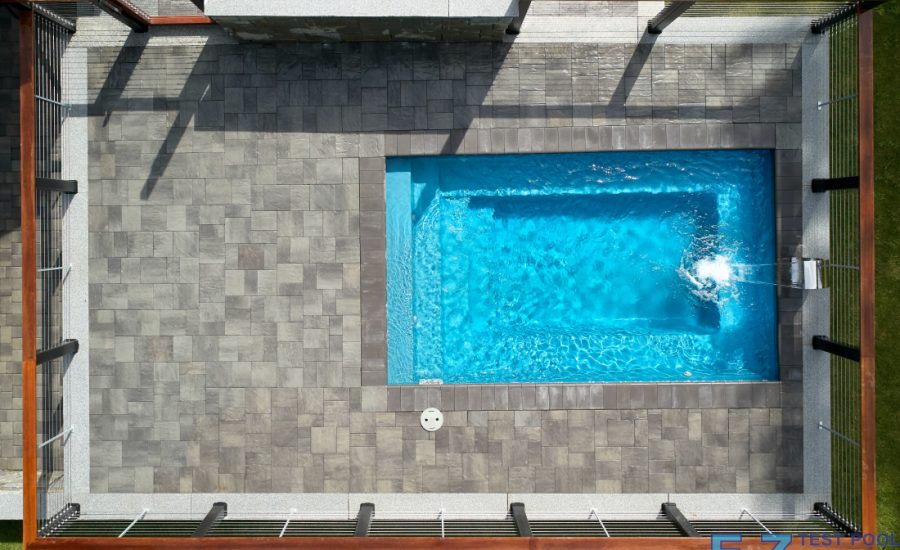 Radiance 16 fiberglass plunge pool
