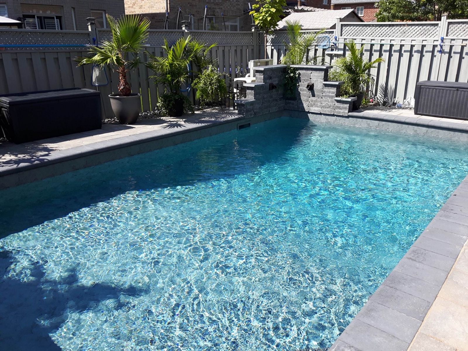 Radiance-33S inground fiberglass pool rendering