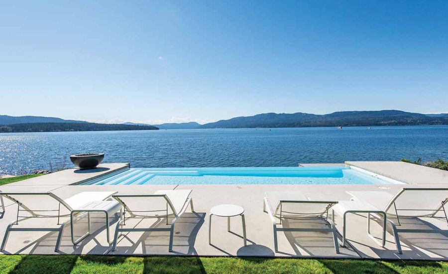 Radiance-33S inground fiberglass pool rendering