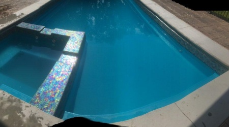 Starlight-40 fiberglass pool - Latham Astoria