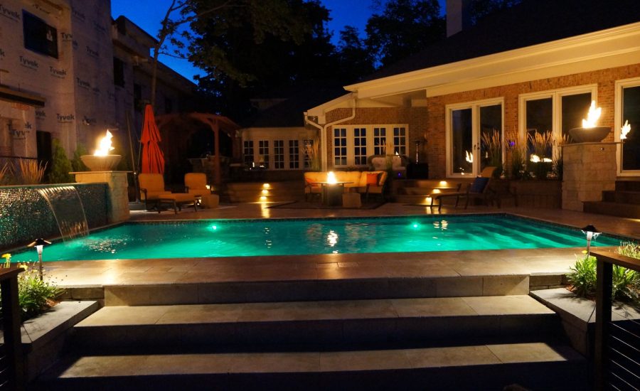 Radiance-33S inground fiberglass pool rendering