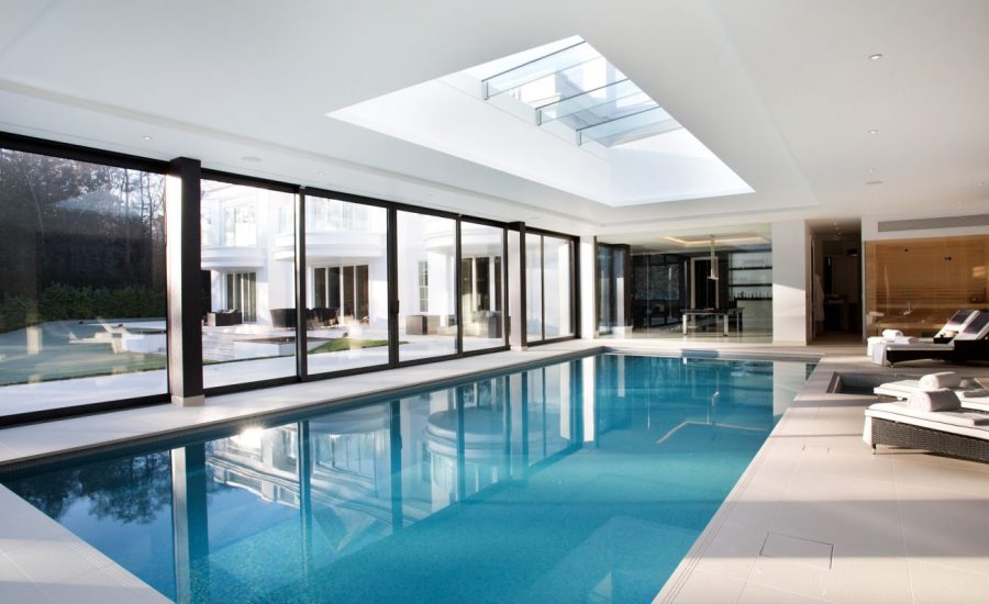 Radiance 38 fiberglass pool rendering