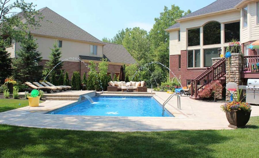 Radiance T38 Fiberglass Swimming Pool