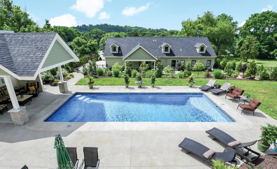 Radiance T38 Fiberglass Swimming Pool