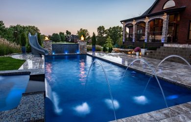 Water features for a perfect poolscape near you
