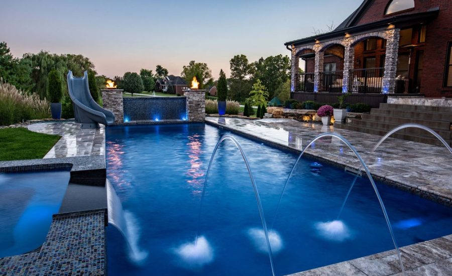 Water features for a perfect poolscape near you