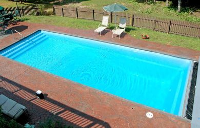 Radiance 40D Inground Fiberglass Pool