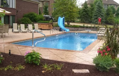 Radiance 40D Inground Fiberglass Pool