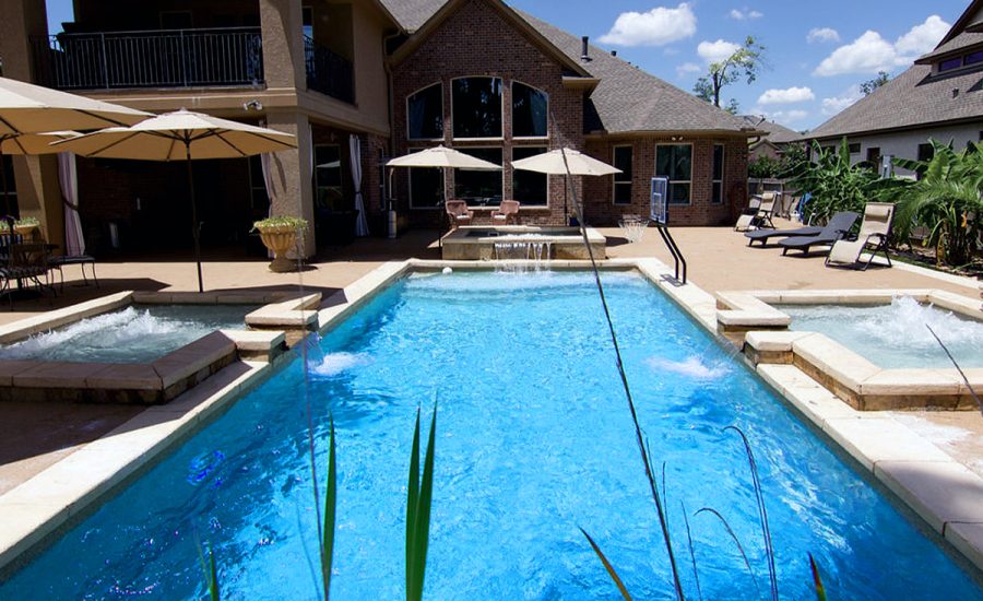 Radiance T38 inground fiberglass pool presentation
